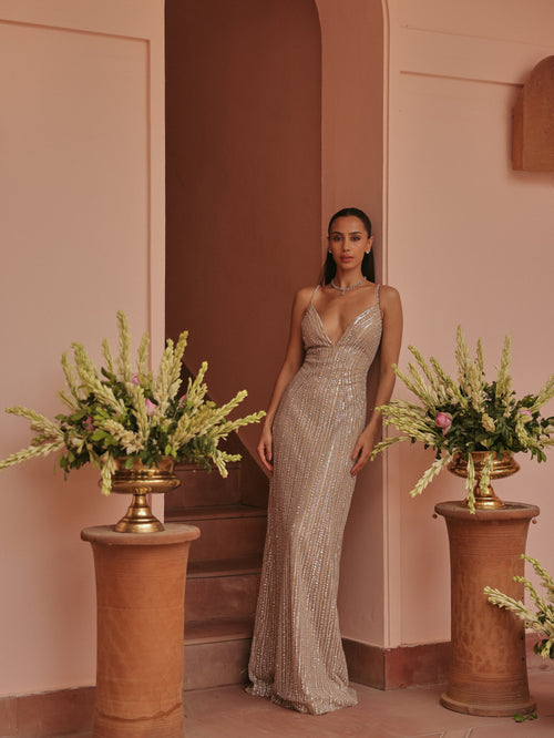 Beige Gown